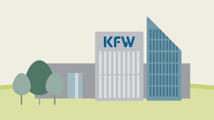 Illustration der KfW Gebäude