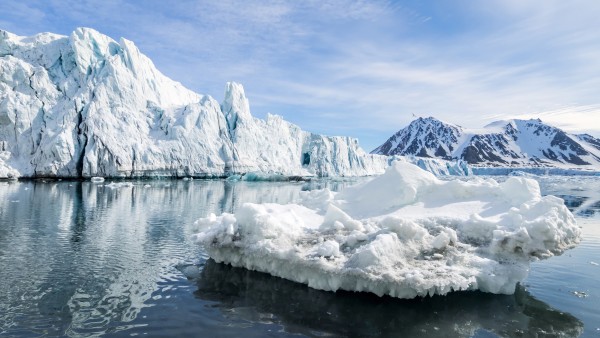 Eisberge in der Arktis